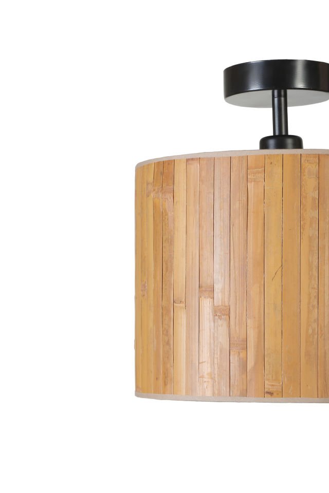 BAMBU 01 ABAJURLU PLAFONYER AVİZE