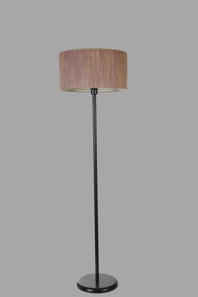 BAMBU 04 ABAJURLU LAMBADER SİYAH