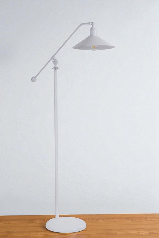 MOKA BEYAZ LAMBADER METAL BAŞLIKLI