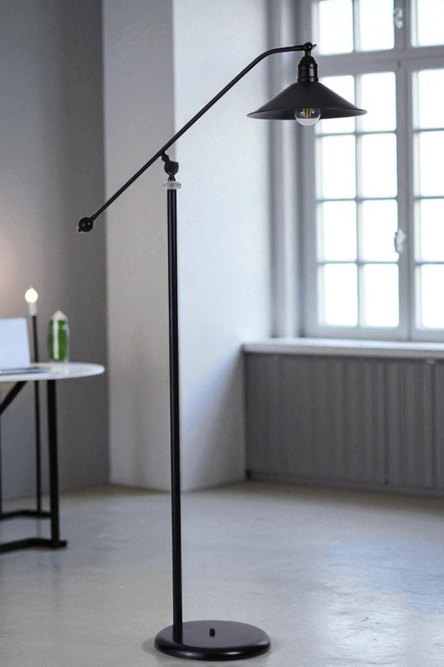 MOKA SİYAH LAMBADER METAL BAŞLIKLI