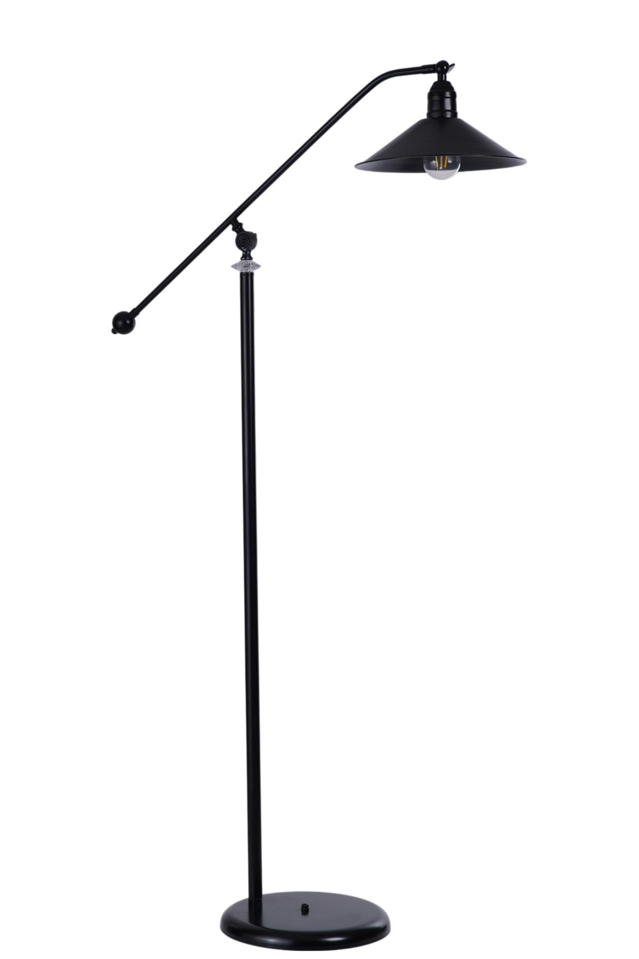 MOKA SİYAH LAMBADER METAL BAŞLIKLI