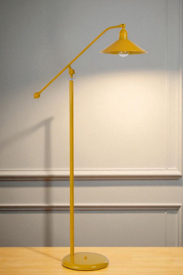 MOKA SARI LAMBADER METAL BAŞLIKLI