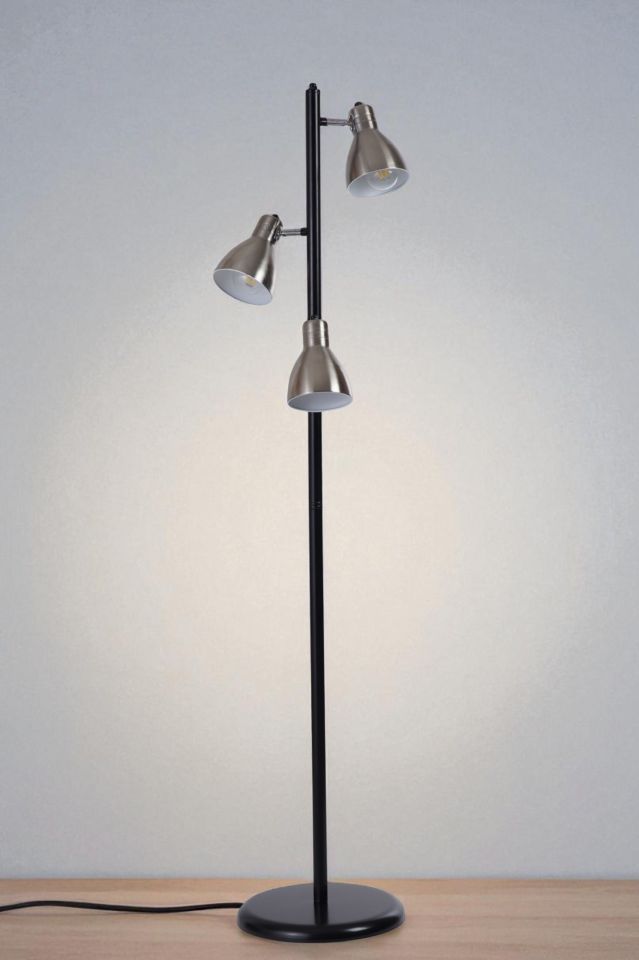 OTİS 3 LÜ SİYAH-MAT KROM LAMBADER