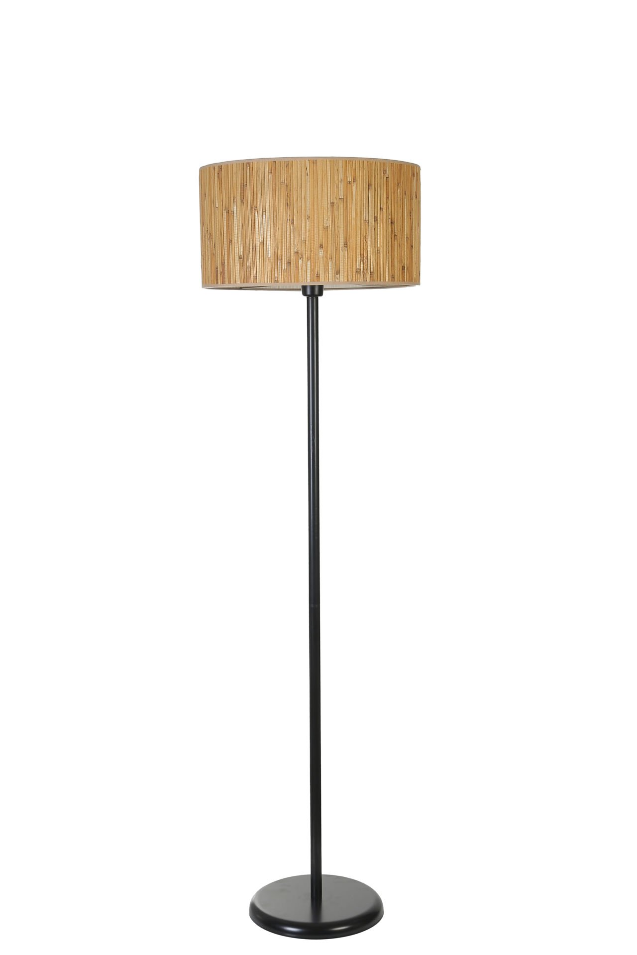 BAMBU 07 ABAJURLU LAMBADER SİYAH