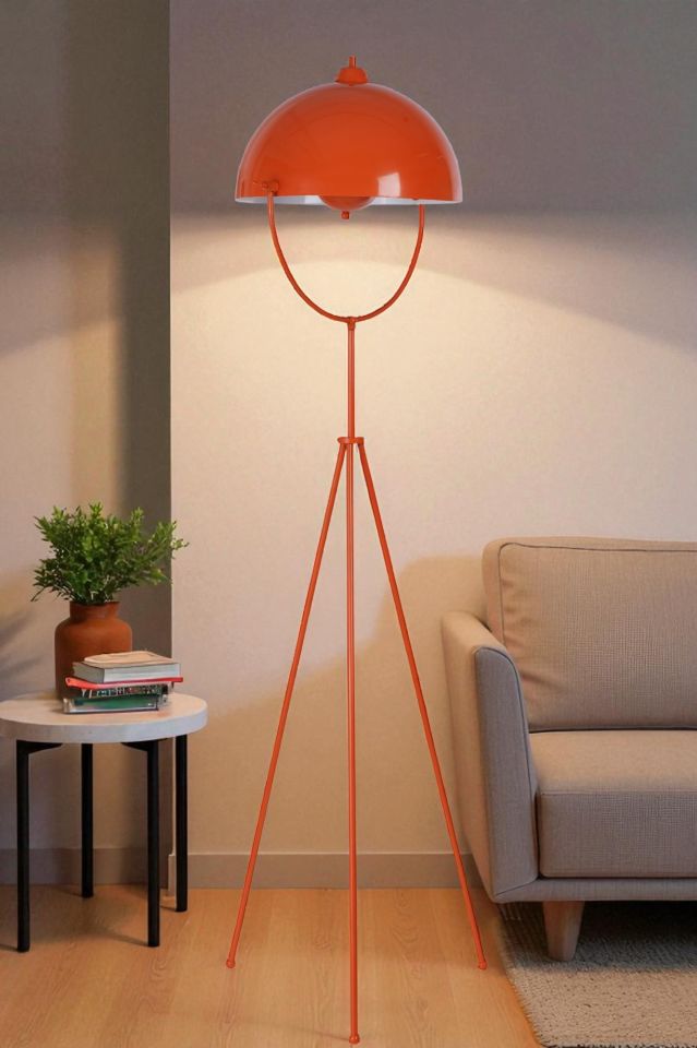 LEFTER TURUNCU LAMBADER RETRO BAŞLIKLI