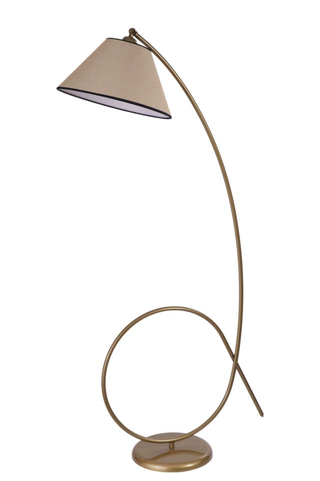 KAYA ESKİTME LAMBADER PRAMİT KOYU HASIR ABAJURLU