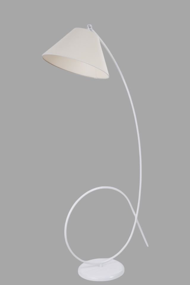 KAYA BEYAZ LAMBADER PRAMİT FİNLİ KREM ABAJURLU