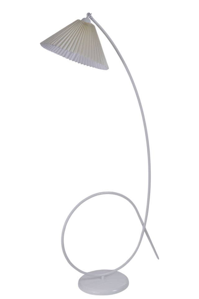 KAYA BEYAZ LAMBADER PİLELİ KREM ABAJURLU