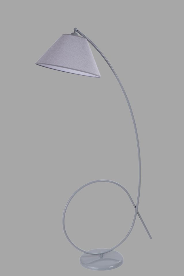 KAYA GRİ LAMBADER PRAMİT HASIR GRİ ABAJURLU