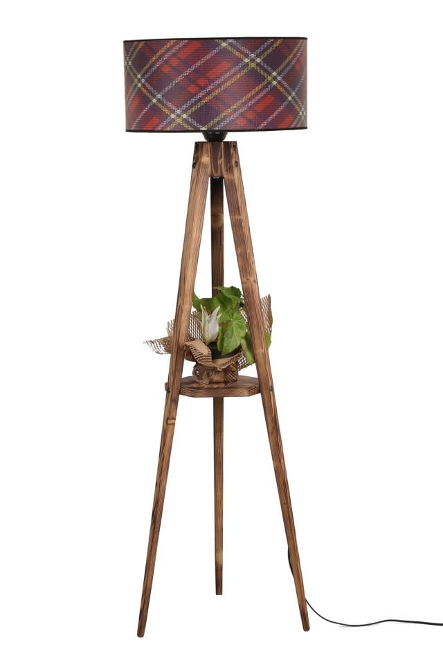 SEHBALI TRİPOD LAMBADER YANIK SİLİNDİR 03 ABAJURLU