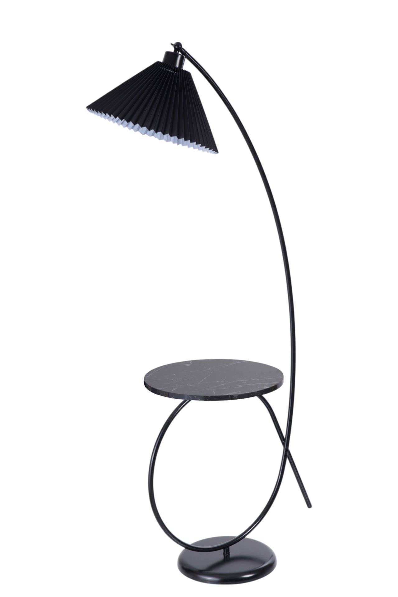 KAYA SEHBALI SİYAH LAMBADER PİLELİ SİYAH ABAJURLU