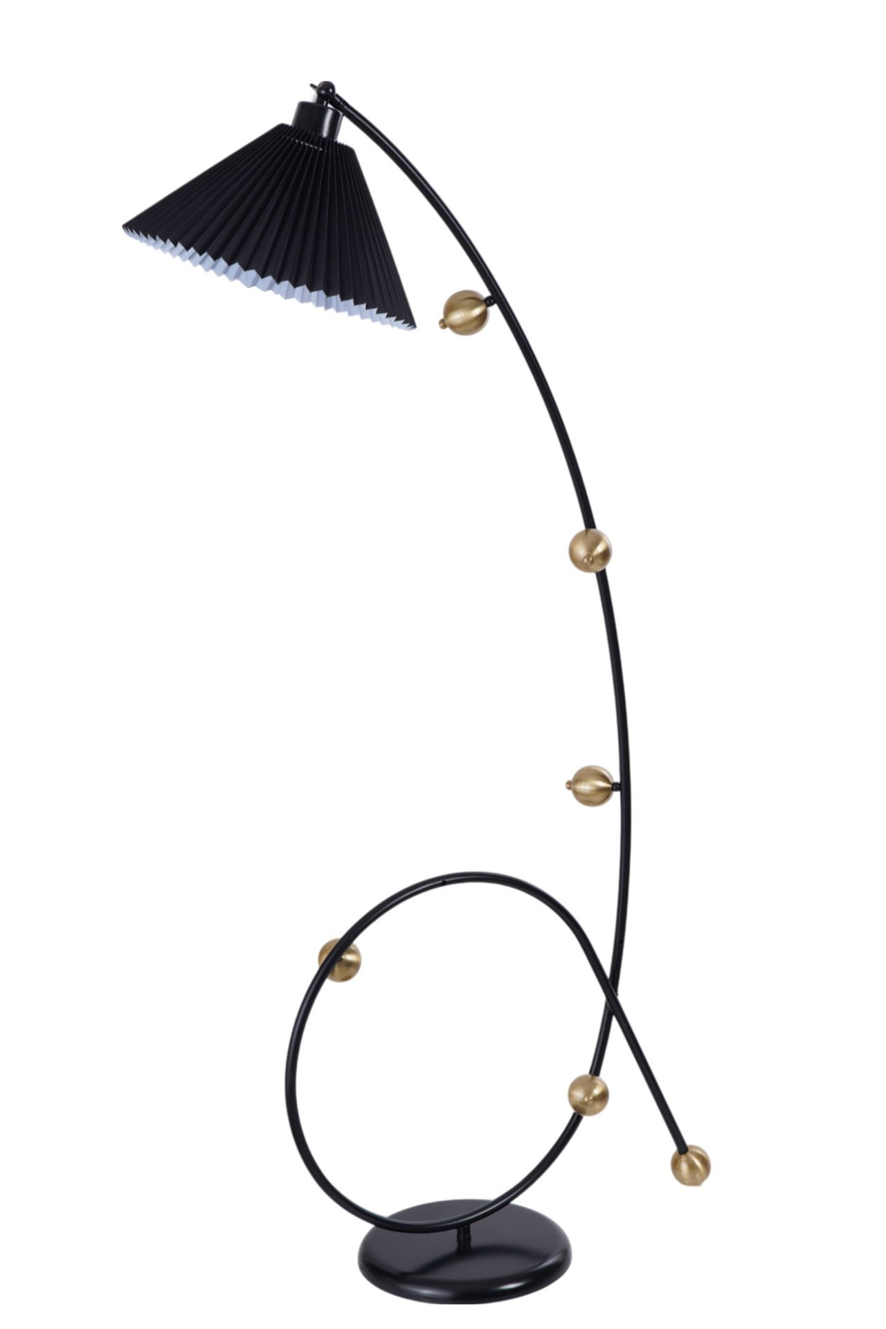 YEKTA SİYAH LAMBADER PİLELİ SİYAH ABAJURLU