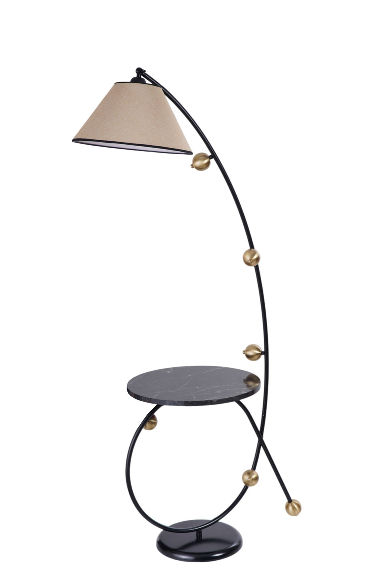 YEKTA SEHBALI SİYAH LAMBADER PRAMİT HASIR ABAJURLU