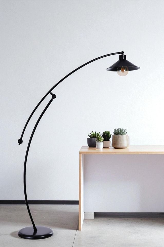 ZÜMRA SİYAH LAMBADER SİYAH METAL BAŞLIKLI