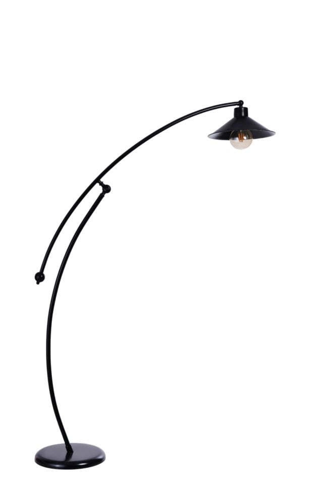 ZÜMRA SİYAH LAMBADER SİYAH METAL BAŞLIKLI