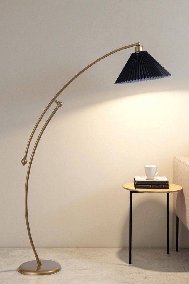 ZÜMRA ESKİTME LAMBADER PİLELİ SİYAH ABAJURLU