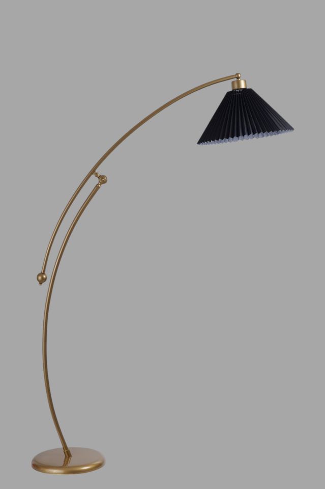 ZÜMRA ESKİTME LAMBADER PİLELİ SİYAH ABAJURLU