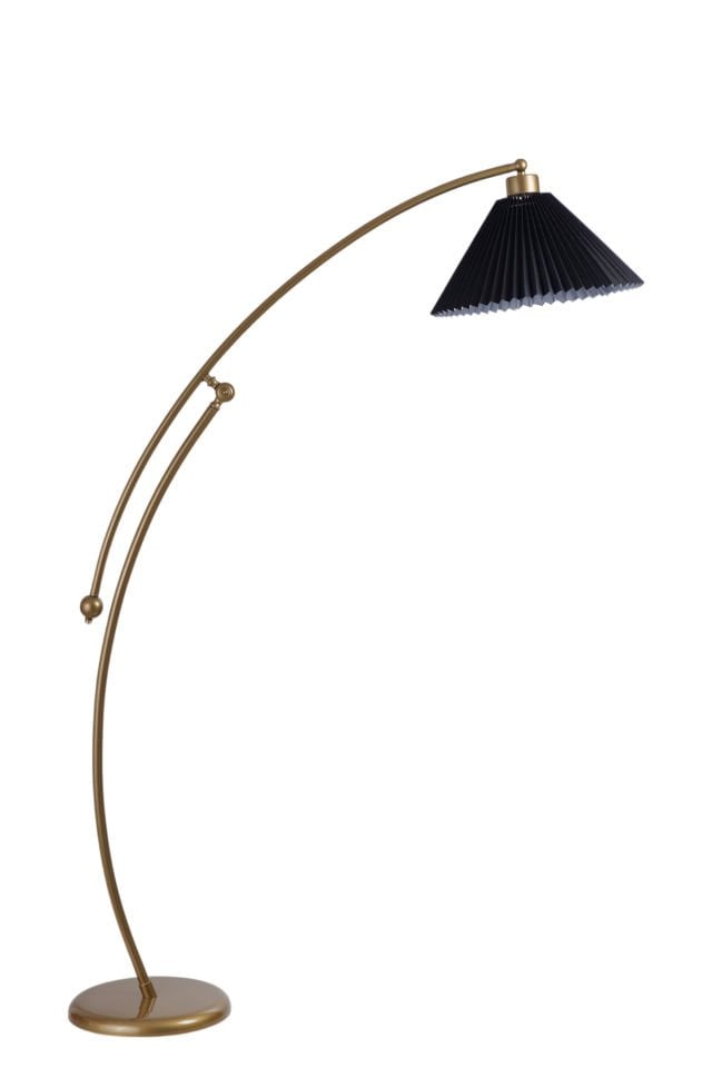 ZÜMRA ESKİTME LAMBADER PİLELİ SİYAH ABAJURLU