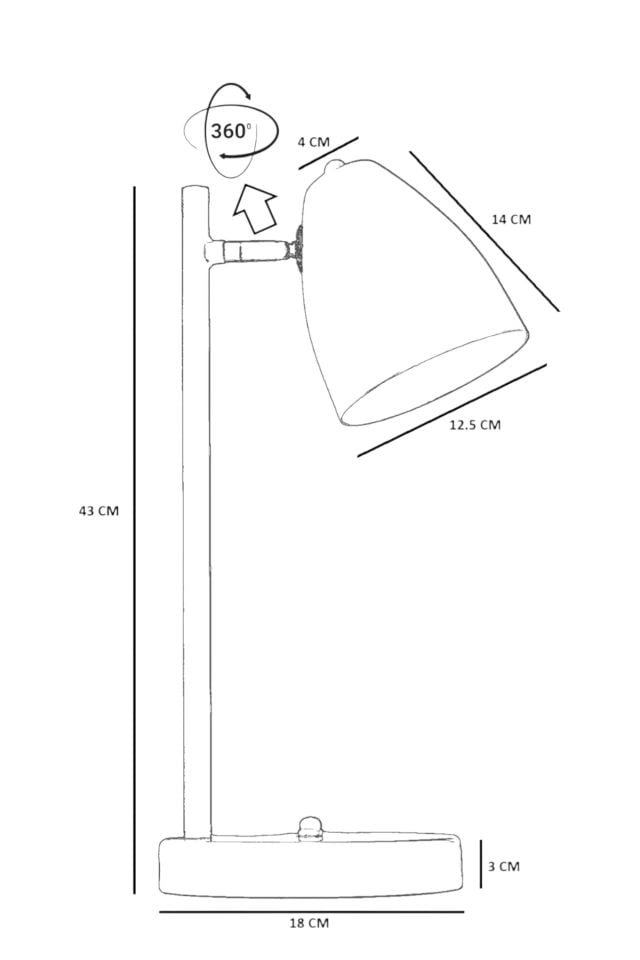 FRANK TURUNCU MASA LAMBASI