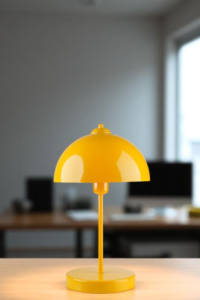 YENİ LUNGO SARI MASA LAMBASI