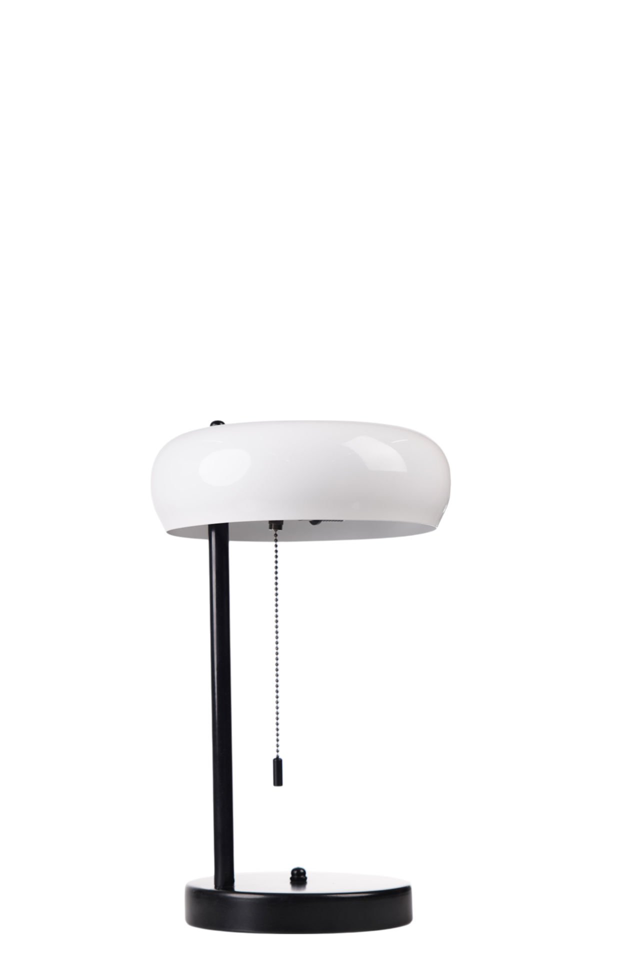 SMİTH SİYAH BEYAZ BAŞLIKLI MASA LAMBASI