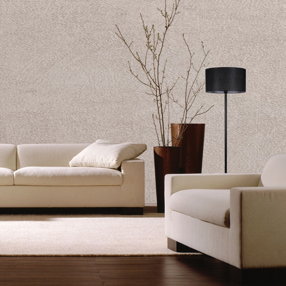 MERCAN LAMBADER SİYAH SİLİNDİR HASIR SİYAH ABAJURLU