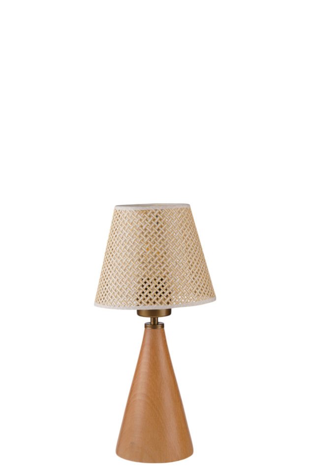 JUNO NATUREL PETEK ABAJURLU MASA LAMBASI