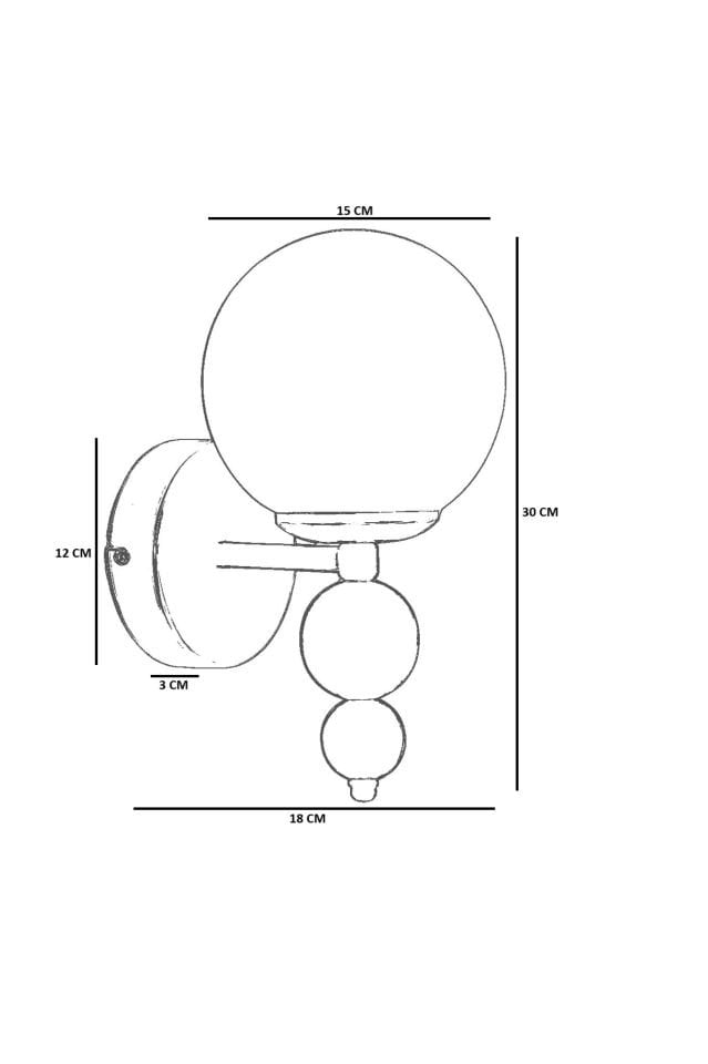YAREN ESKİTME BAL CAMLI APLİK