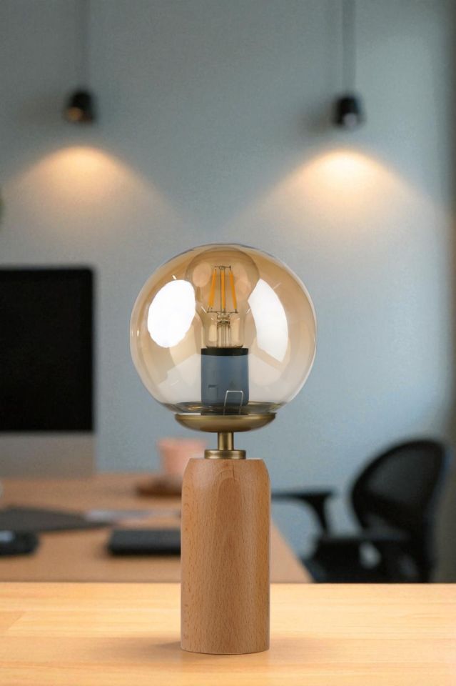 LOLE NATUREL BAL CAMLI MASA LAMBASI