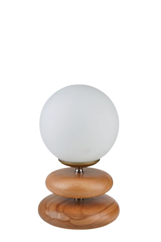 MARS NATUREL BEYAZ CAMLI MASA LAMBASI