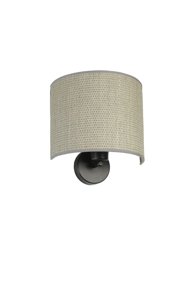 BAMBU 06 ABAJURLU OVAL APLİK(PROMOSYON)