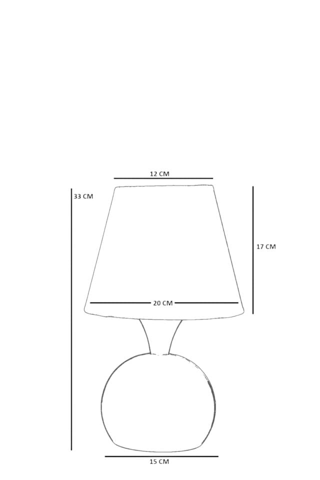 OLİVER SİYAH HASIR SİYAH ABAJURLU MASA LAMBASI