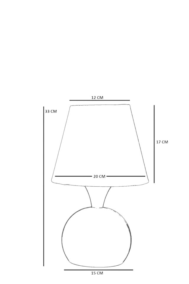 OLİVER ESKİTME AÇIK HASIR ABAJURLU MASA LAMBASI