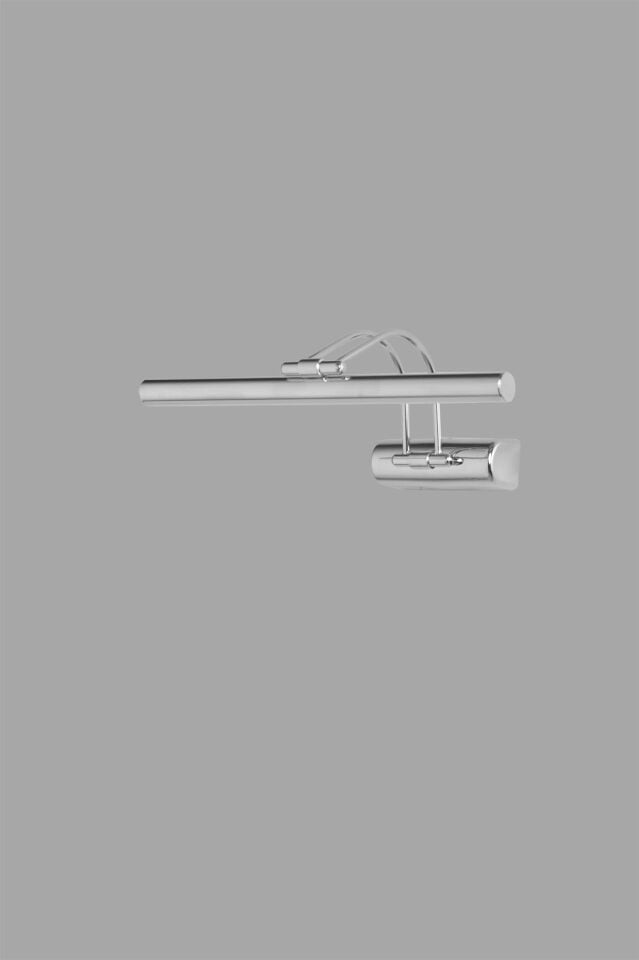 FLÜT 35 CM LEDLİ KROM APLİK(PROMOSYON)