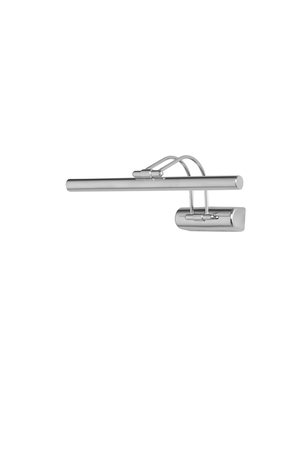 FLÜT 35 CM LEDLİ KROM APLİK(PROMOSYON)