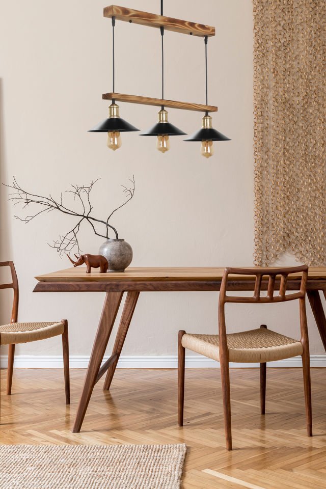 DAVİD 3 LÜ YANIK SIRALI METAL BAŞLIKLI SARKIT