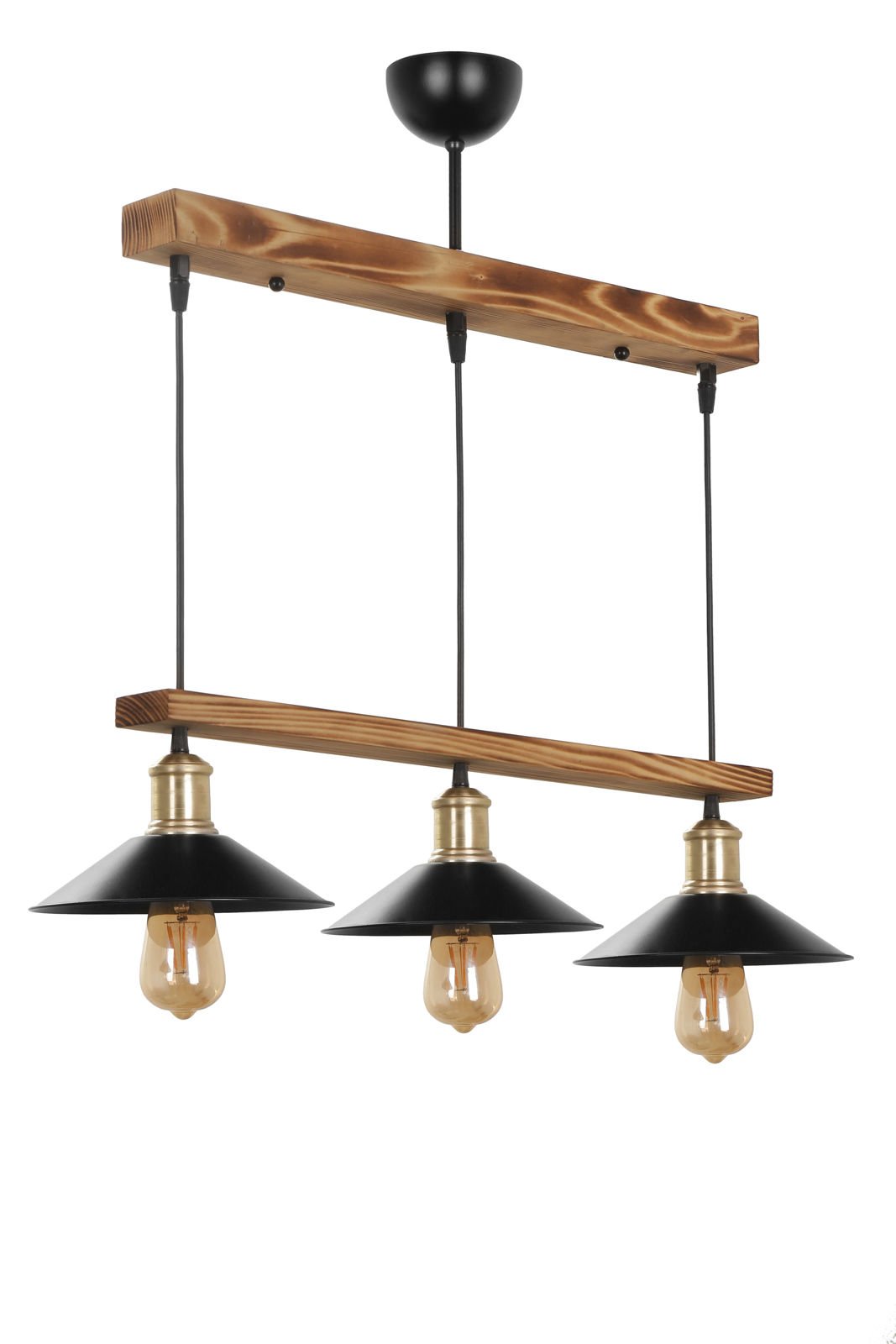 DAVİD 3 LÜ YANIK SIRALI METAL BAŞLIKLI SARKIT