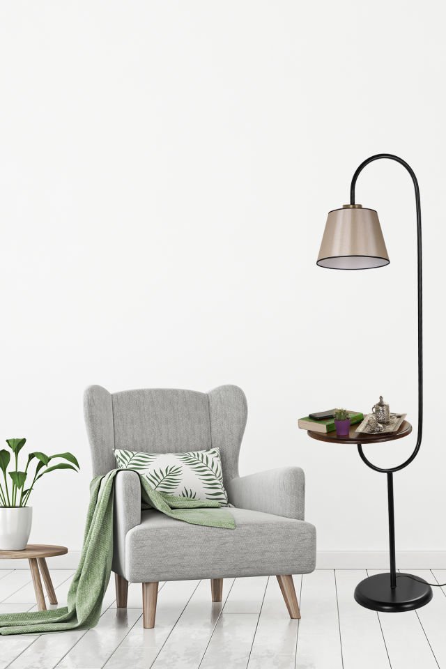 ZÜMRÜT SİYAH LAMBADER PRAMİT 15-3 ABAJURLU