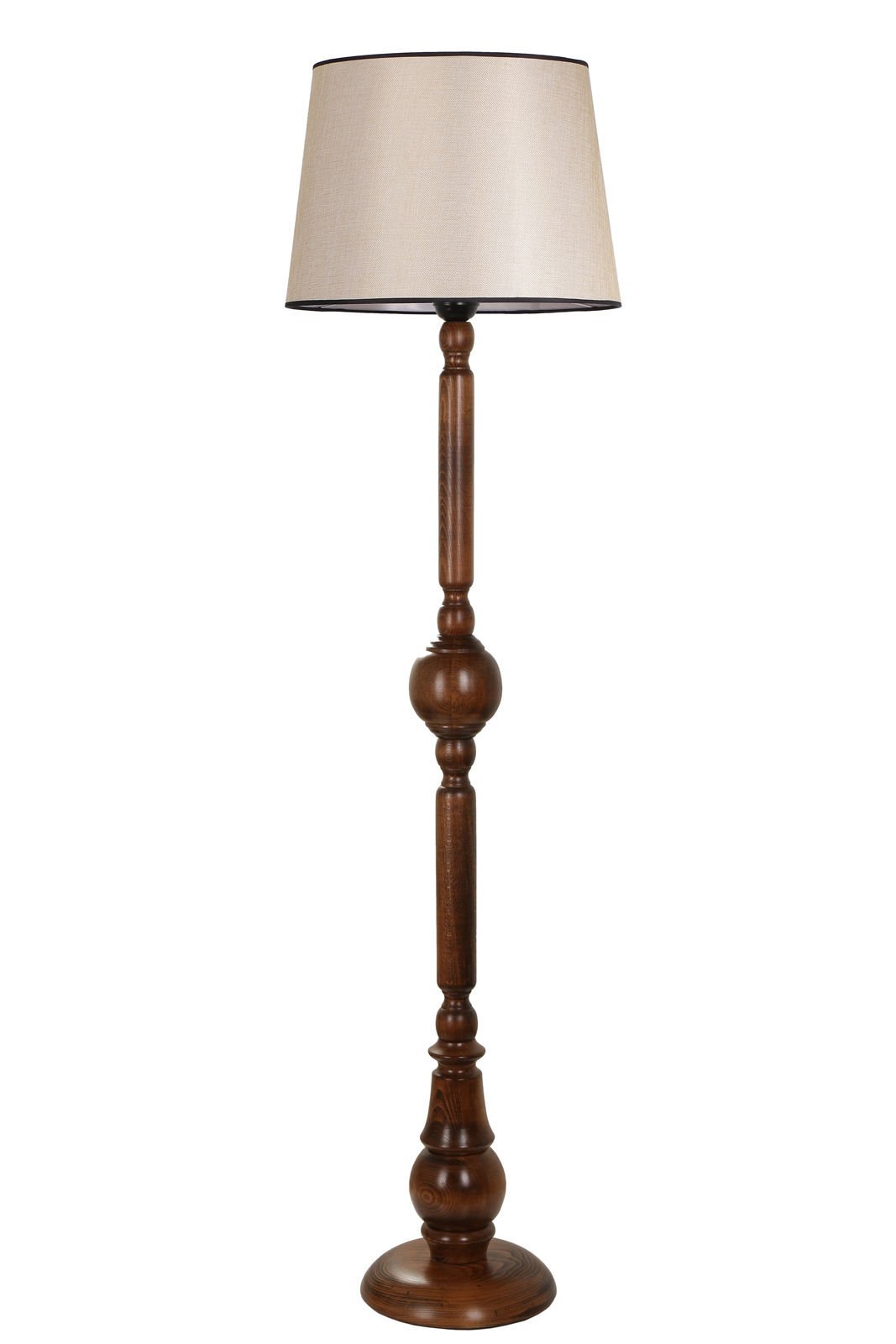 PIRIL CEVİZ LAMBADER PRAMİT AÇIK HASIR ABAJURLU