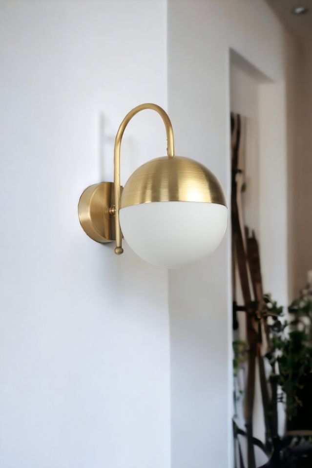 KÜRE PİLLİ APLİK ESKİTME BEYAZ CAMLI