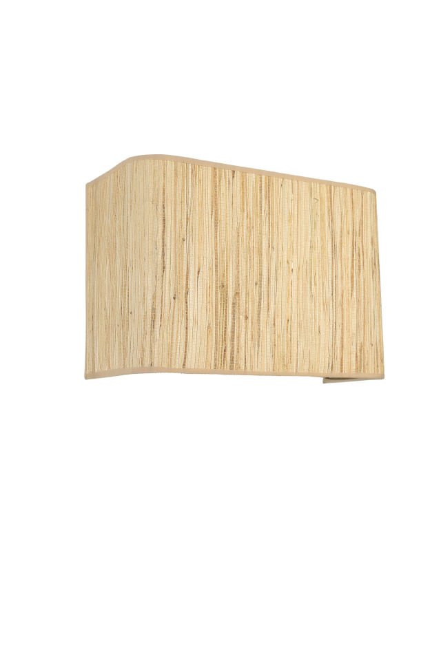 BAMBU PİLLİ 010 ABAJURLU DİKDÖRTGEN APLİK