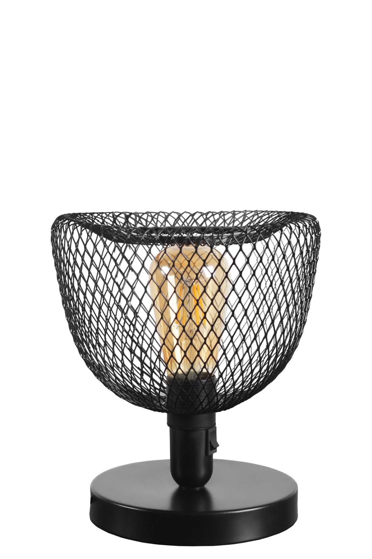 AYÇA SİYAH NASA BAŞLIKLI MASA LAMBASI