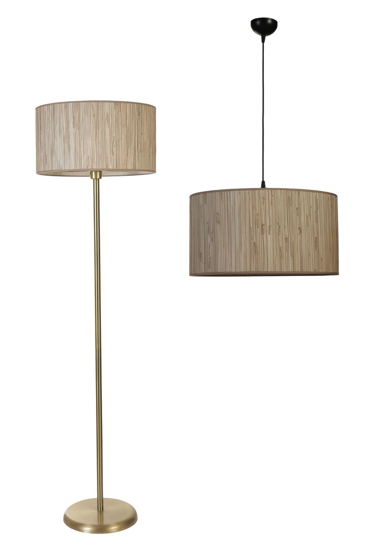 BAMBU 09 AVİZE LAMBADER 2 Lİ SET