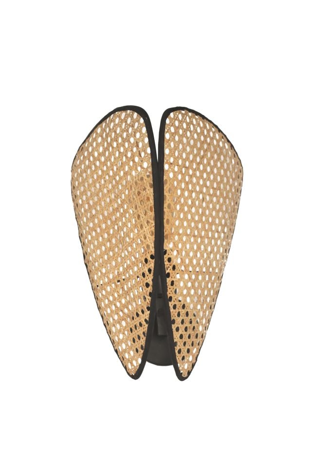 EGE 2 Lİ SİYAH RATTAN APLİK