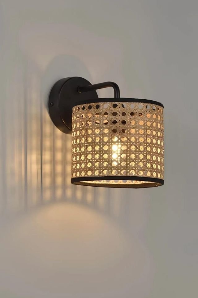 YENİ PENA PİLLİ SİYAH RATTAN APLİK
