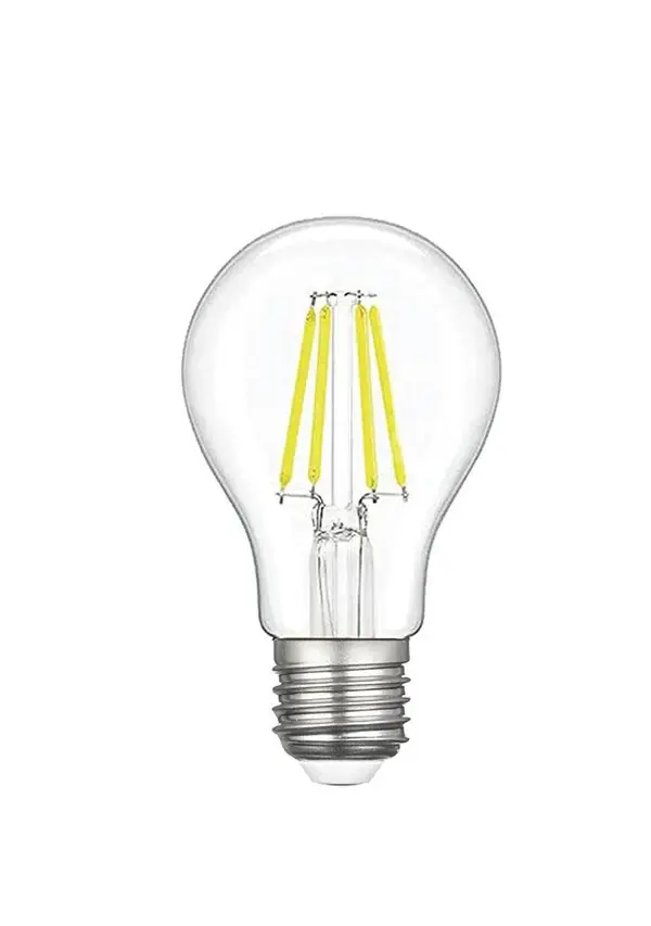 A60 ŞEFFAF LED AMPÜL E27 6W 4500K (BEYAZ)